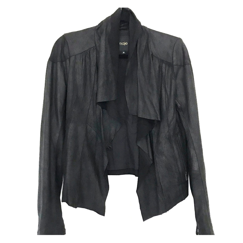MAJE Leather Jacket